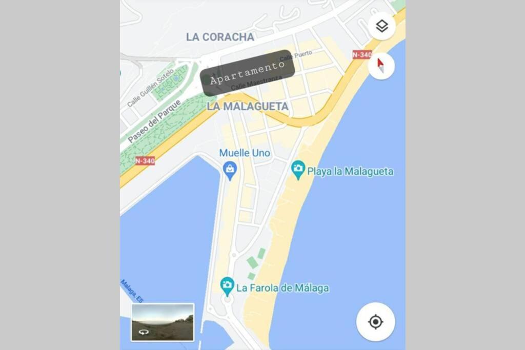 Nuevo Apartamento Lujo Playa Malagueta-Centro Málaga Kültér fotó