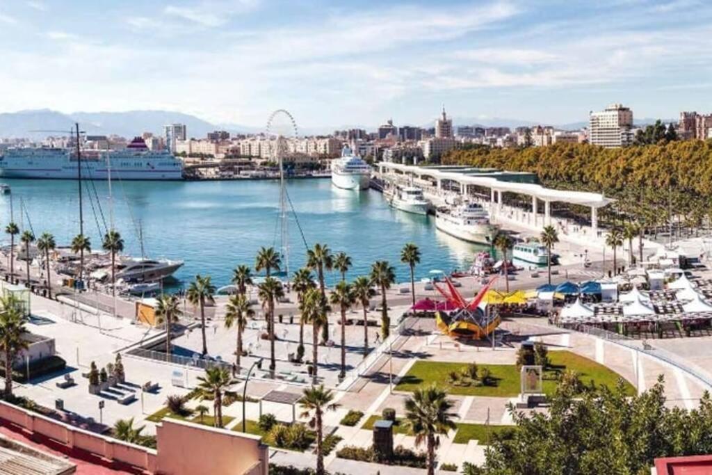 Nuevo Apartamento Lujo Playa Malagueta-Centro Málaga Kültér fotó